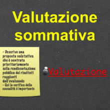 Valutazione sommativa